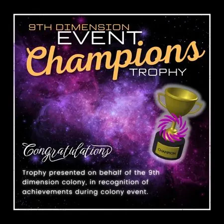 9D Champions Trophy by Apollo