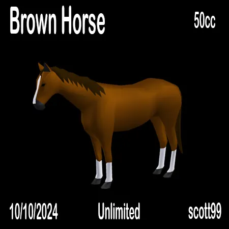 Brown Horse(50)[1011]{0630} by scott99