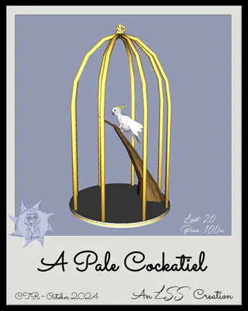 A Pale Cockatiel(100)[1011] by LSS