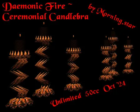 Daemonic Fire(50)[1018] by Morning.star