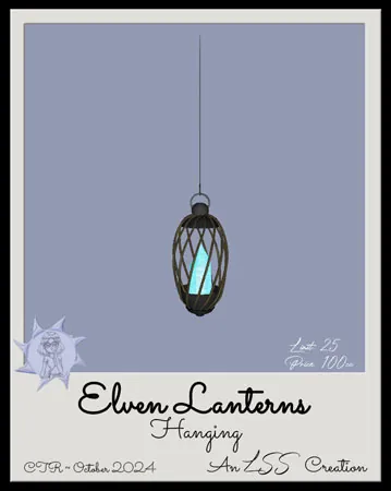 Elven Lantern Hangin(100)[1018] by LSS