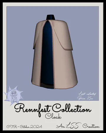 Rennfest Cloak(75)[1018] by LSS
