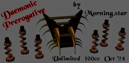 Daemonic Prerogative(100)[1022] by Morning.star