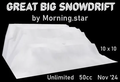 Great Big Snowdrift(50)[1105] by Morning.star