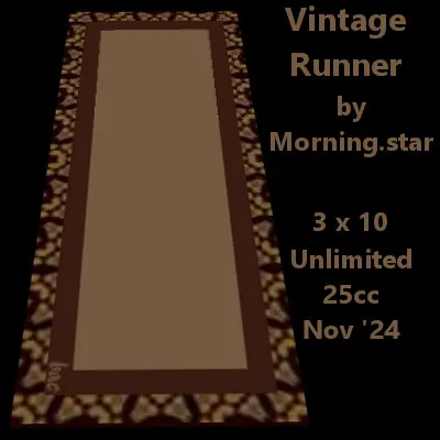 Vintage Runner(25)[1105] by Morning.star