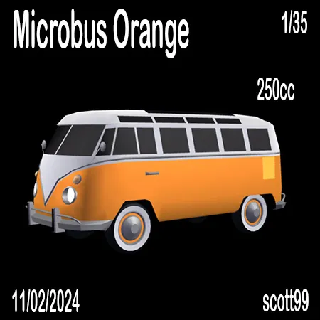 Microbus Orange(250)[1105] by scott99