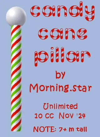 Candycane Pillar(10)[1108] by Morning.star