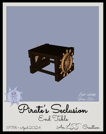 Pirates End Table by LSS