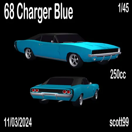 68 Charger Blue(250)[1108] by scott99