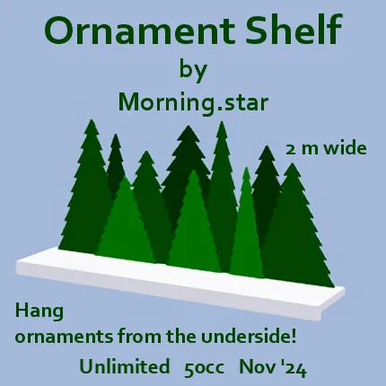 Ornament Shelf(50)[1115] by Morning.star