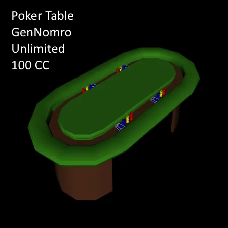 Poker Table(100)[0412] by GenNomro