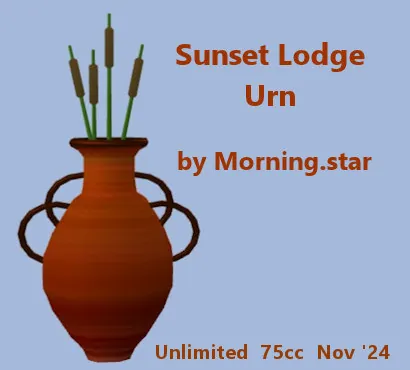 Sunset Lodge Urn(75)[1119] by Morning.star