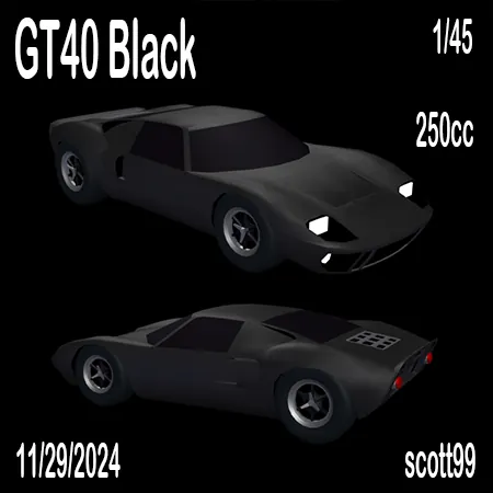 GT40 Black(250)[1129] by scott99