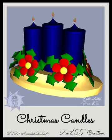 Christmas Candles(25){1117} by LSS