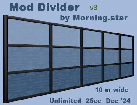 Mod Divider(25)[1203] by Morning.star