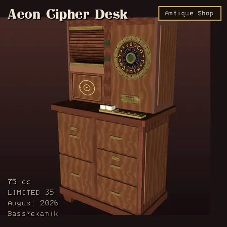 Aeon Cipher Desk by BassMekanik