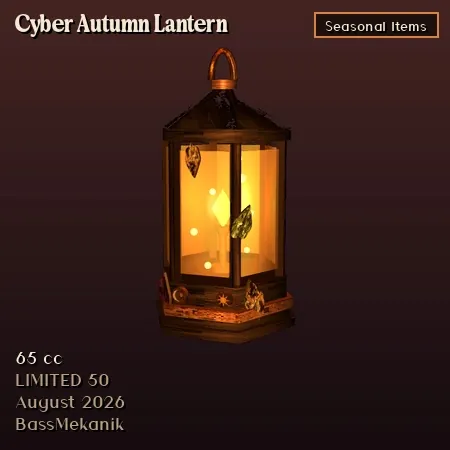 Cyber Autumn Lamp by BassMekanik