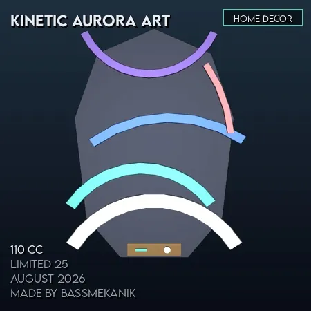 Kinetic Aurora Art by BassMekanik