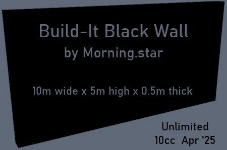 Black Wall(10)[0404] by Morning.star