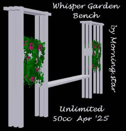 Whisper Garden Bench(50){0502} by Morning.star