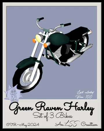 Green Raven Harley(100){0505} by LSS