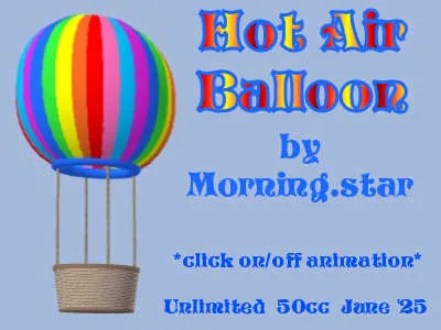 Hot Air Balloon(50){0602} by Morning.star