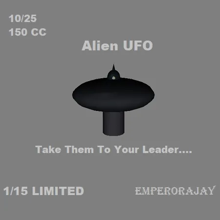 Alien UFO(150){0602} by EmperorAjay