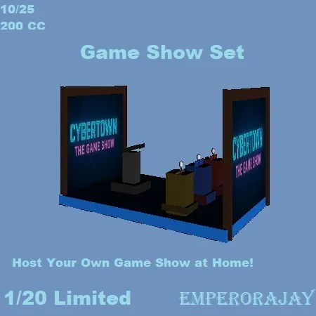 Game Show Set(200){0602} by EmperorAjay