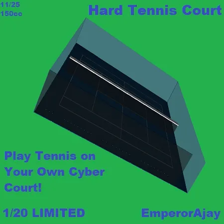 Hard Tennis Court(150){0703} by EmperorAjay