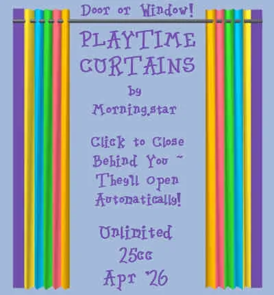 Playtime Curtains(25)[0410] by Morning.star