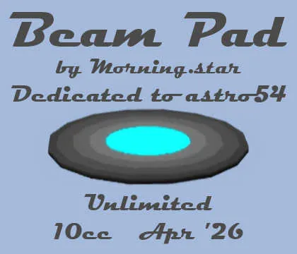 Beam Pad(10)[0424] by Morning.star