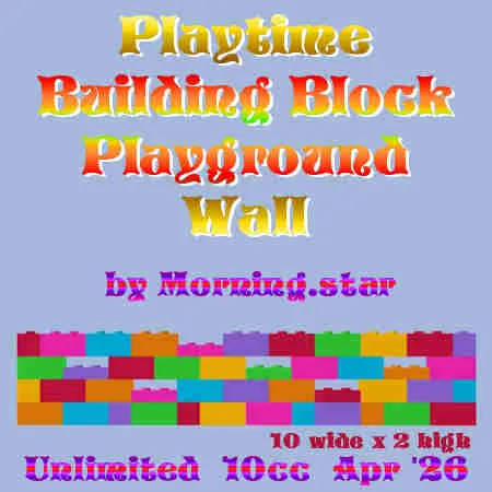 Playtime Wall(10)[0424] by Morning.star