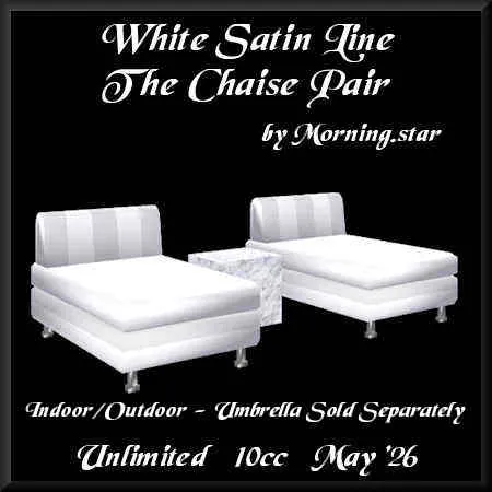 WSL Chaise Pair(10)[0505] by Morning.star