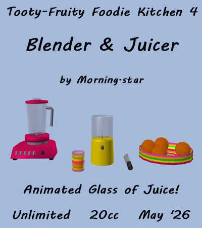 Foodie 4 Blender(20)[0526] by Morning.star