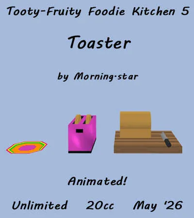 Foodie 5 Toaster(20)[0529] by Morning.star