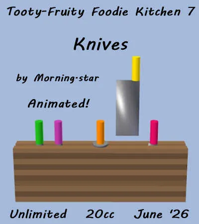 Foodie 7 Knives(20)[0602] by Morning.star