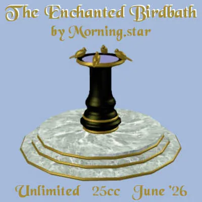 Enchanted Birdbath(25)[0623] by Morning.star