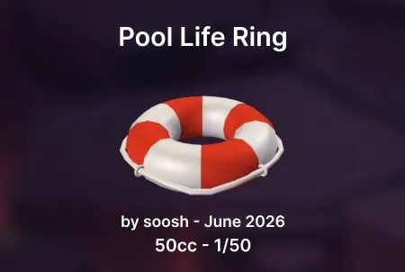 Pool Life Ring(50)[0623] by soosh