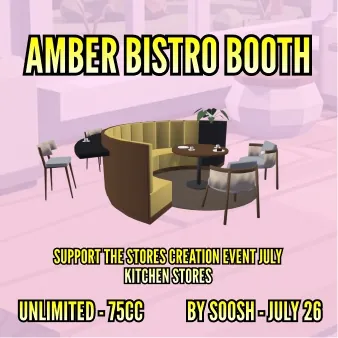 Amber Bistro Booth(75)[0717] by soosh