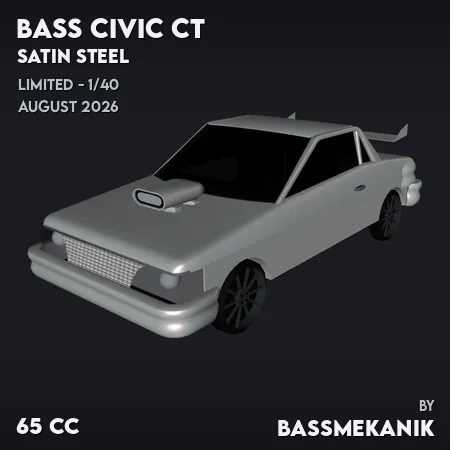 Satin Steel Civic(65)[0818] by BassMekanik