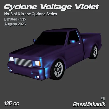 Cyclone Volt Violet by BassMekanik