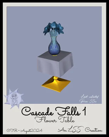 CF1 Flower Table(50){0531} by LSS