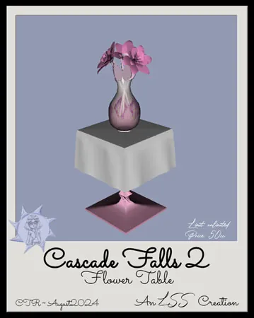 CF2 Flower Table(50){0531} by LSS