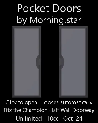 Pocket Doors(10){1201} by Morning.star