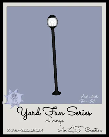 Yard Fun Lamp(50){0505} by LSS