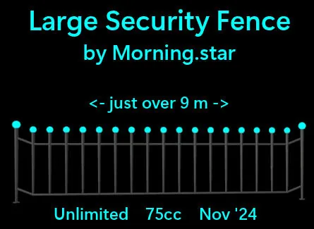 Lg Security Fence(75){0526} by Morning.star