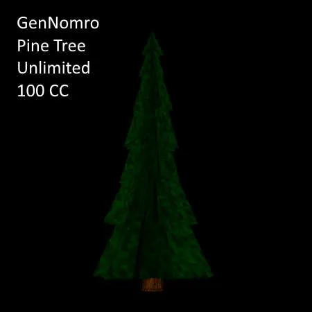 Pine Tree(100){0724} by GenNomro