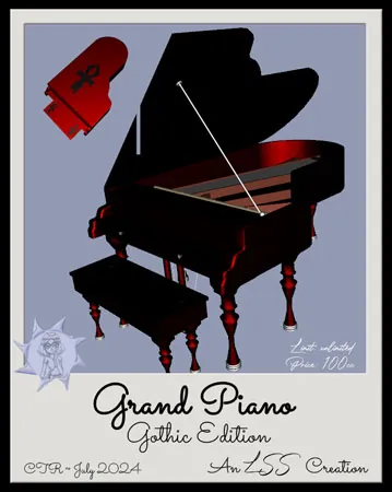 Grand Piano Gothic(100)[0719] by LSS