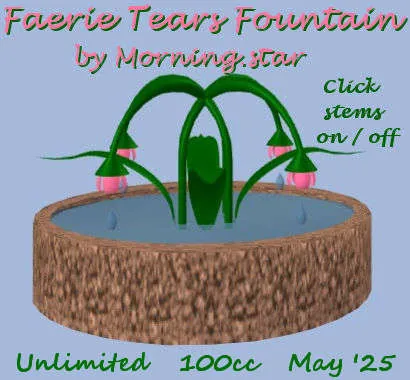 Fae Tears Fountain by Morning.star