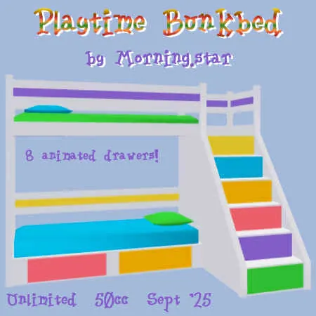 Playtime Bunkbed(50)[0912] by Morning.star